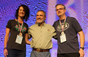 Natalie and VInnie Cilurzo return to the stage, garnering two medals