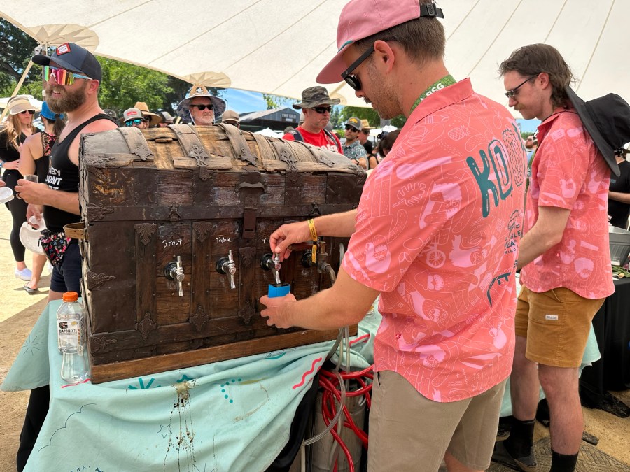 Brewers pouring at Firestone Walker fest